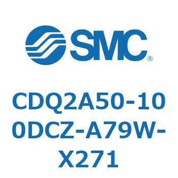 薄形シリンダ CDQ2A50-10 SMC