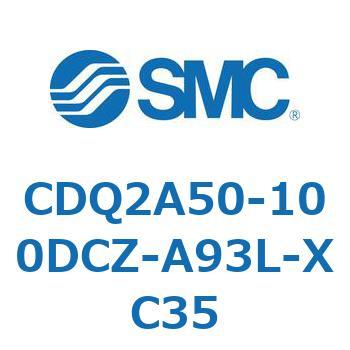 薄形シリンダ CDQ2A50-10 SMC