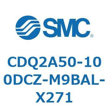 薄形シリンダ CDQ2A50-10 SMC
