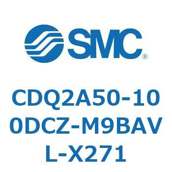 薄形シリンダ CDQ2A50-10 SMC