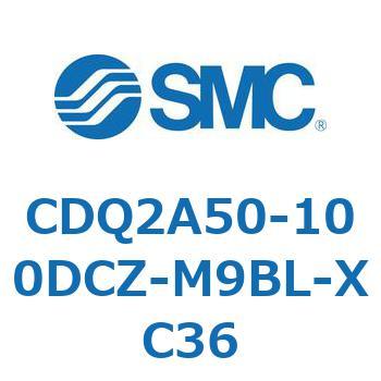 薄形シリンダ CDQ2A50-10 SMC