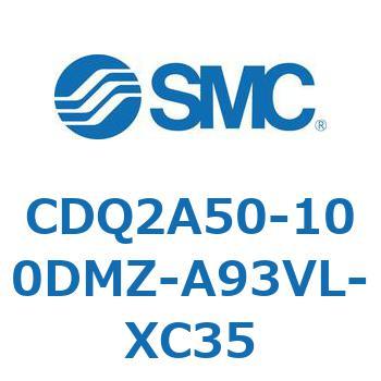 薄形シリンダ CDQ2A50-10 SMC