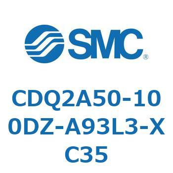薄形シリンダ CDQ2A50-10 SMC