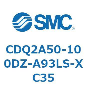 薄形シリンダ CDQ2A50-10 SMC