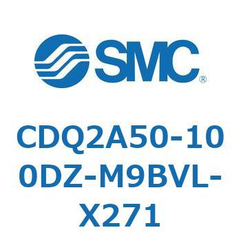 薄形シリンダ CDQ2A50-10 SMC