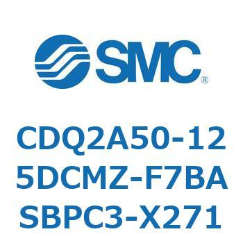 薄形シリンダ 薄形シリンダ CDQ2A50-12 SMC