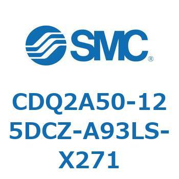 薄形シリンダ 薄形シリンダ CDQ2A50-12 SMC