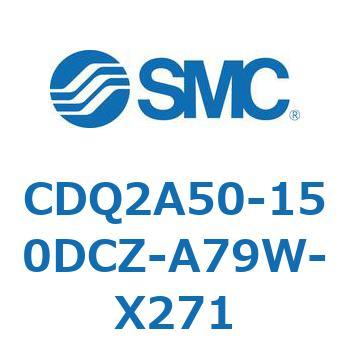 薄形シリンダ 薄形シリンダ CDQ2A50-15 SMC