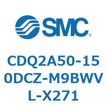 薄形シリンダ 薄形シリンダ CDQ2A50-15 SMC