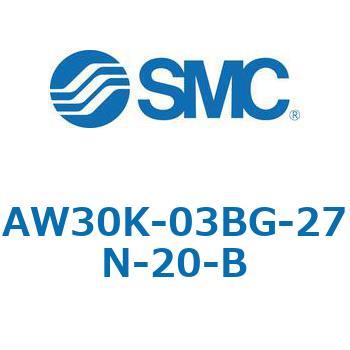 逆流機能付フィルタレギュレータ AW□□K-Bシリーズ AW30K SMC