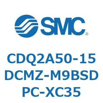 薄形シリンダ 薄形シリンダ CDQ2A50-15 SMC