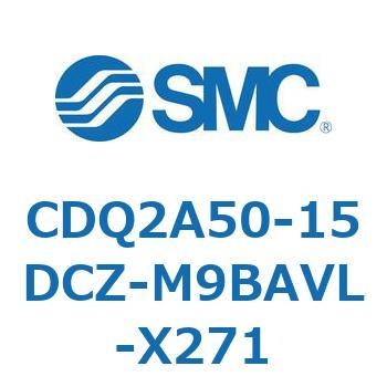 薄形シリンダ 薄形シリンダ CDQ2A50-15 SMC