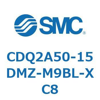 薄形シリンダ 薄形シリンダ CDQ2A50-15 SMC