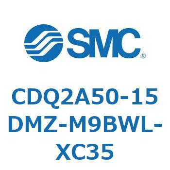 薄形シリンダ 薄形シリンダ CDQ2A50-15 SMC
