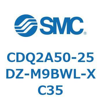 薄形シリンダ 薄形シリンダ CDQ2A50-25 SMC