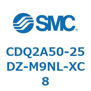 薄形シリンダ 薄形シリンダ CDQ2A50-25 SMC