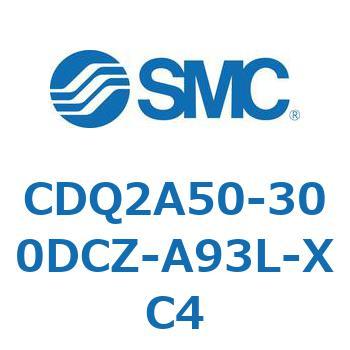 CDQ2A50-300DCZ-A93L-XC4 薄形シリンダ 薄形シリンダ CDQ2A50-30 SMC 複動片ロッド シリンダストローク300mm