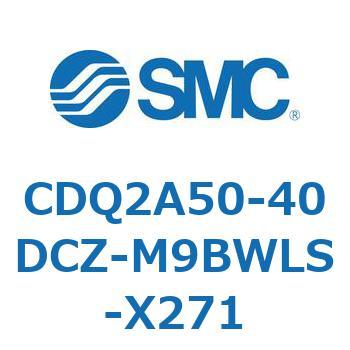 薄形シリンダ 薄形シリンダ CDQ2A50-40 SMC