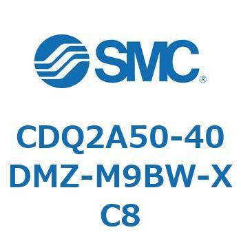 薄形シリンダ 薄形シリンダ CDQ2A50-40 SMC