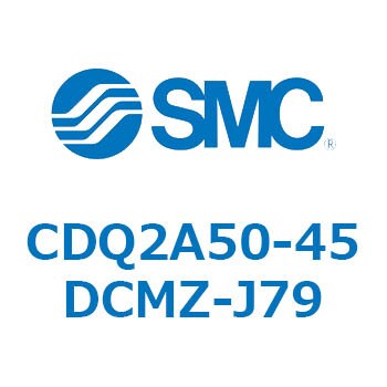 薄形シリンダ 薄形シリンダ CDQ2A50-45