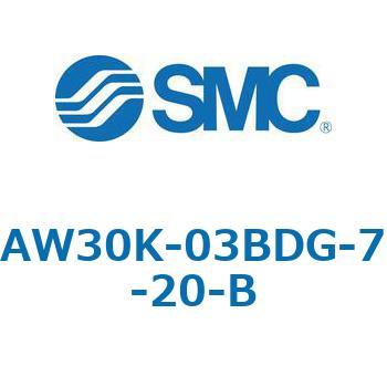 逆流機能付フィルタレギュレータ AW□□K-Bシリーズ AW30K SMC