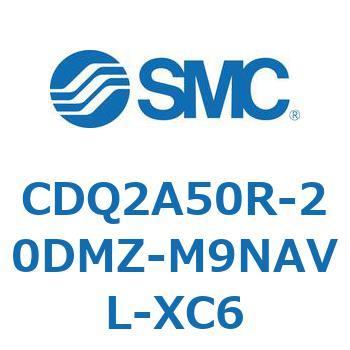 薄形シリンダ 薄形シリンダ CDQ2A50R SMC