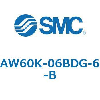 AW60K-06BDG-6-B 逆流機能付フィルタレギュレータ AW□□K-Bシリーズ AW60K SMC 52770333