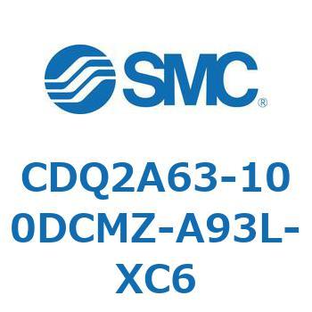 薄形シリンダ CDQ2A63-10 - SMC