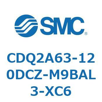 薄形シリンダ CDQ2A63-12 SMC
