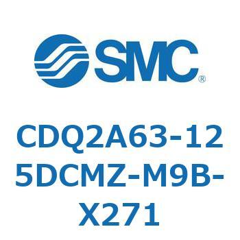 薄形シリンダ CDQ2A63-12 SMC