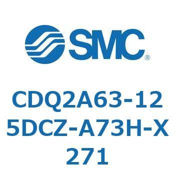 薄形シリンダ CDQ2A63-12 SMC