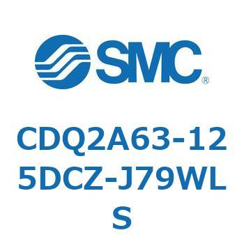 薄形シリンダ CDQ2A63-12 SMC