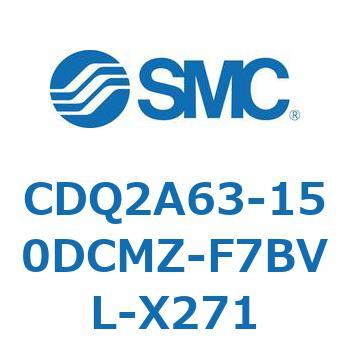 薄形シリンダ CDQ2A63-15 SMC