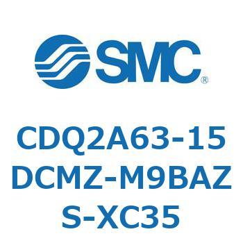 薄形シリンダ CDQ2A63-15 SMC
