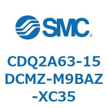 薄形シリンダ CDQ2A63-15 SMC