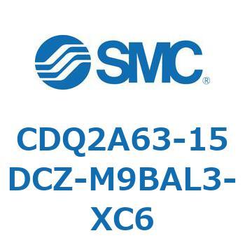 薄形シリンダ CDQ2A63-15 SMC