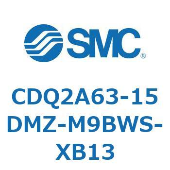 薄形シリンダ CDQ2A63-15 SMC