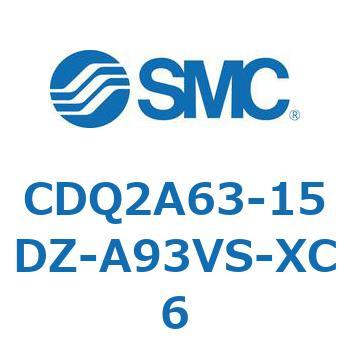 薄形シリンダ CDQ2A63-15 SMC