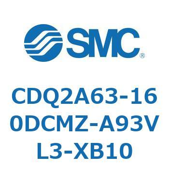 薄形シリンダ CDQ2A63-16 SMC