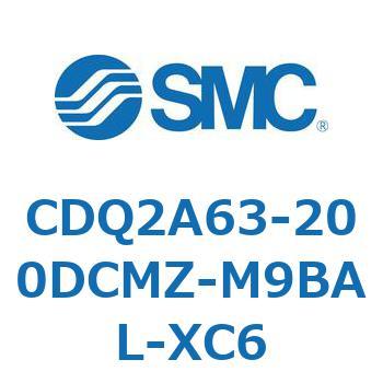 薄形シリンダ CDQ2A63-20 SMC