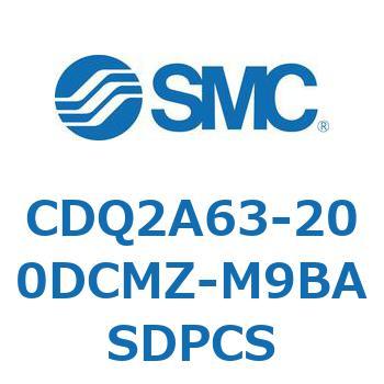 薄形シリンダ CDQ2A63-20 SMC