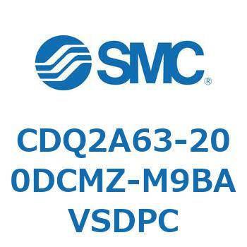 薄形シリンダ CDQ2A63-20 SMC