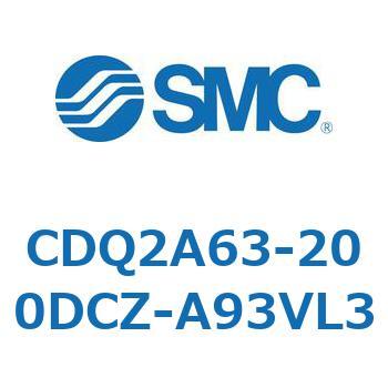 薄形シリンダ CDQ2A63-20 SMC