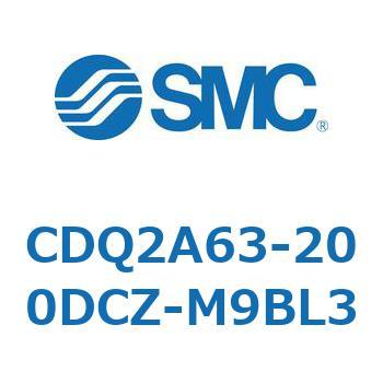薄形シリンダ CDQ2A63-20 SMC