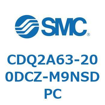 薄形シリンダ CDQ2A63-20 SMC