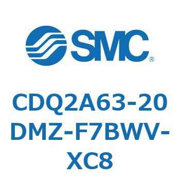 薄形シリンダ CDQ2A63-20 SMC