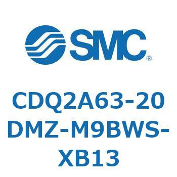 薄形シリンダ CDQ2A63-20 SMC