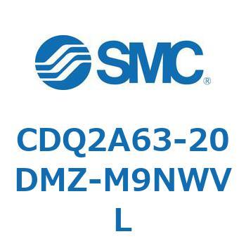 薄形シリンダ CDQ2A63-20 SMC