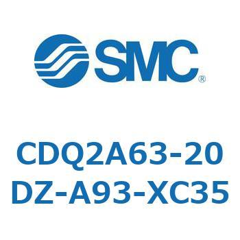 薄形シリンダ CDQ2A63-20 SMC