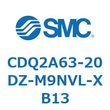 薄形シリンダ CDQ2A63-20 SMC